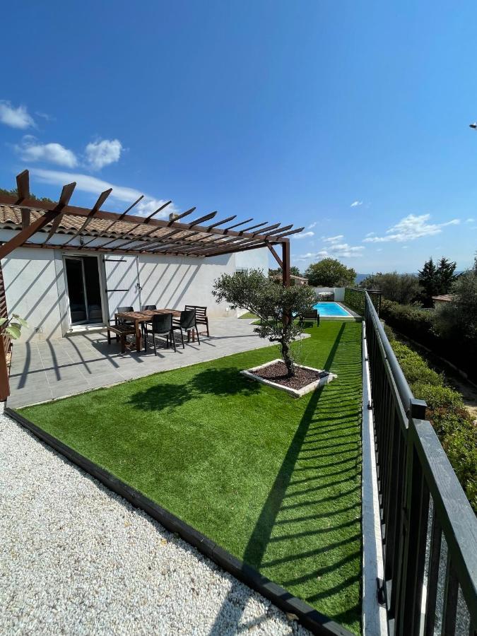 Villa Avec Piscine Cuers Dış mekan fotoğraf